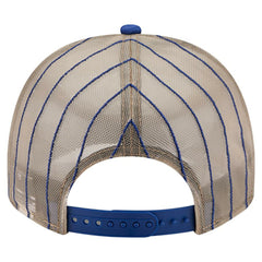 Chicago Cubs Vintage Arched Foam Front 9FIFTY A-Frame Adjustable Trucker Hat Royal | New Era