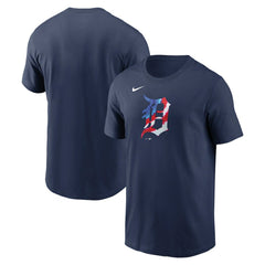 Detroit Tigers Americana T-Shirt Navy | Nike