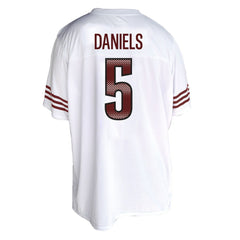 Jayden Daniels Washington Commanders Women's Plus Size Fashion Jersey - White discount