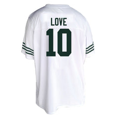 Jordan Love Green Bay Packers Women's Plus Size Fashion Jersey - White online