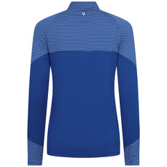 Texas Rangers Levelwear Women's Classic Stripes Insignia 2.0 Raglan Quarter-Zip Top Royal