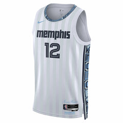 Ja Morant Memphis Grizzlies Unisex 2025/26 Swingman Jersey - White - City Edition