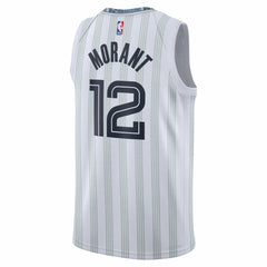 Ja Morant Memphis Grizzlies Unisex 2025/26 Swingman Jersey - White - City Edition