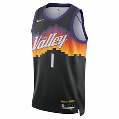 Devin Booker Phoenix Suns Unisex 2025/26 Swingman Jersey - Black - City Edition