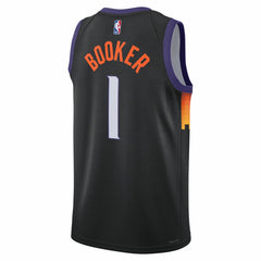 Devin Booker Phoenix Suns Unisex 2025/26 Swingman Jersey - Black - City Edition