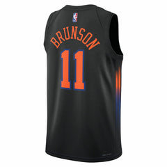 Jalen Brunson New York Knicks Jordan Brand Unisex Swingman Jersey - Statement Edition - Black shop