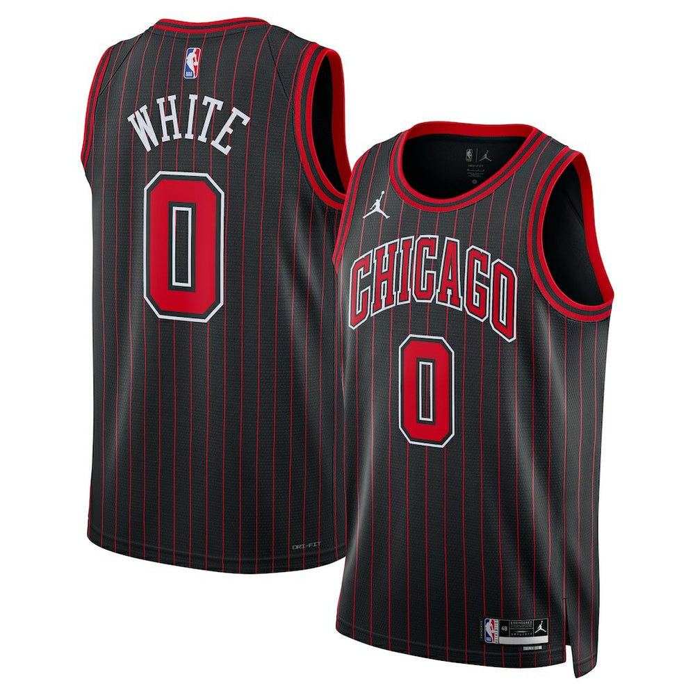 Coby White Chicago Bulls Jordan Brand Unisex Swingman Jersey sale - Statement Editi- Black discount