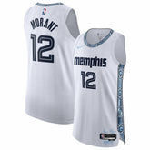 Ja Morant Memphis Grizzlies Unisex 2025/26 Authentic Jersey - City Edition - White