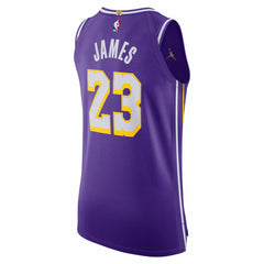 LeBron James Los Angeles Lakers Jordan Brand Unisex 2025/26 Authentic Jersey - Statement Edition - Purple discount