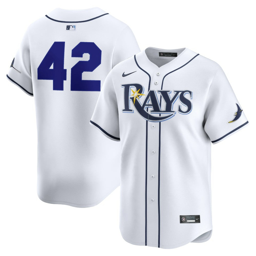Tampa Bay Rays Home 2025 Jackie Robinson Day Limited Jersey?- White