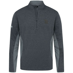 San Diego Padres Levelwear Waffle Insignia 2.0 Quarter-Zip Pullover Heather Black