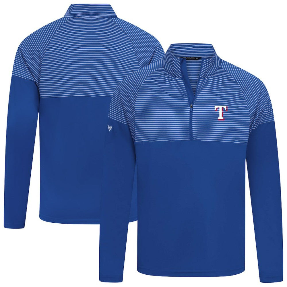 Texas Rangers Levelwear Classic Stripes Insignia 2.0 Pullover Royal
