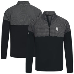Chicago White Sox Levelwear Classic Stripes Insignia 2.0 Pullover Black