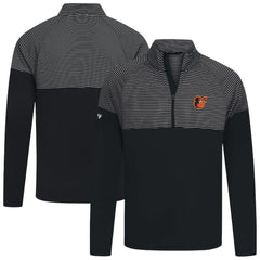 Baltimore Orioles Levelwear Classic Stripes Insignia 2.0 Pullover Black