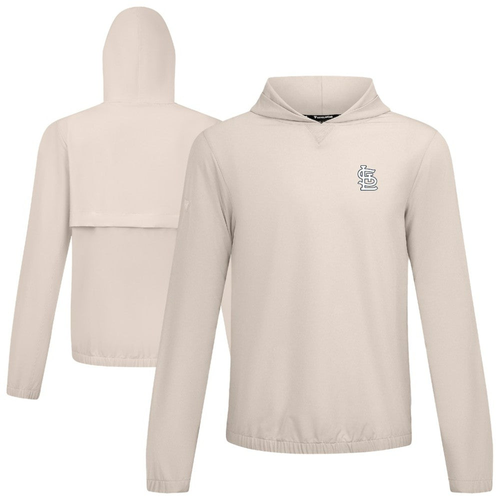 St. Louis Cardinals Levelwear Action Insignia 2.0 Pullover Hoodie Khaki