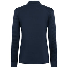 Milwaukee Brewers Levelwear Women's Power Insignia 2.0 Quarter-Zip Pullover Top Navy