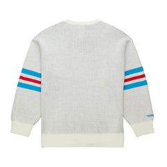 New York Rangers Mitchell & Ness Centennial Retro Logo Sweater Cream