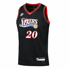 Jared McCain Philadelphia 76ers Youth Swingman Jersey - Classic Edition - Black