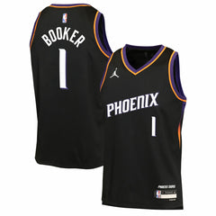 Devin Booker Phoenix Suns Jordan Brand Youth Swingman Jersey - Statement Edition - Black online