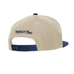 New York Yankees Subway Series Matchup Pro Pinch Snapback Cream | Mitchell & Ness
