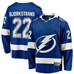 Oliver Bjorkstrand Tampa Bay Lightning Fanatics Home Breakaway Jersey Blue