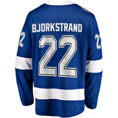 Oliver Bjorkstrand Tampa Bay Lightning Fanatics Home Breakaway Jersey Blue