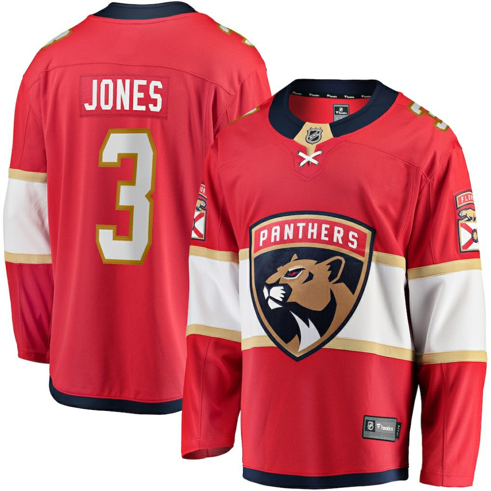 Seth Jones Florida Panthers Fanatics Home Breakaway Jersey Red