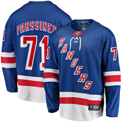 Juuso Parssinen New York Rangers Fanatics Home Breakaway Jersey Blue