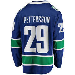 Marcus Pettersson Vancouver Canucks Fanatics Home Breakaway Jersey Blue