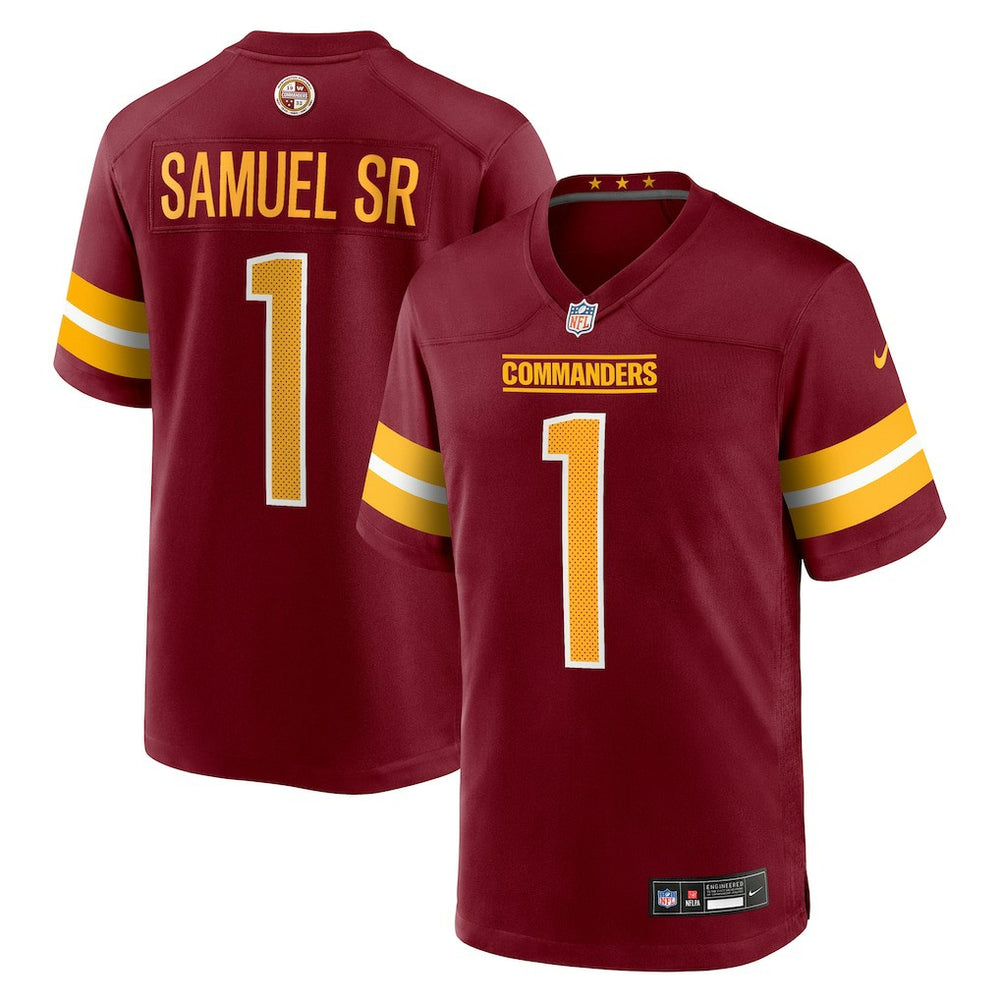 Deebo Samuel Sr Washington Commanders Game Player Jersey - Burgundy