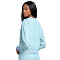 San Jose Sharks Concepts Sport Women's Tonal Pullover Sweatshirt Light Blue