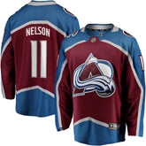 Brock Nelson Colorado Avalanche Fanatics Home Breakaway Jersey Burgundy