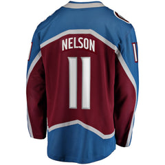 Brock Nelson Colorado Avalanche Fanatics Home Breakaway Jersey Burgundy