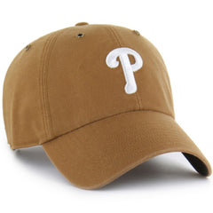 Philadelphia Phillies Carhartt x Clean Up Adjustable Hat Brown | 47 brand