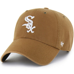 Chicago White Sox Carhartt x Clean Up Adjustable Hat Brown | 47 brand