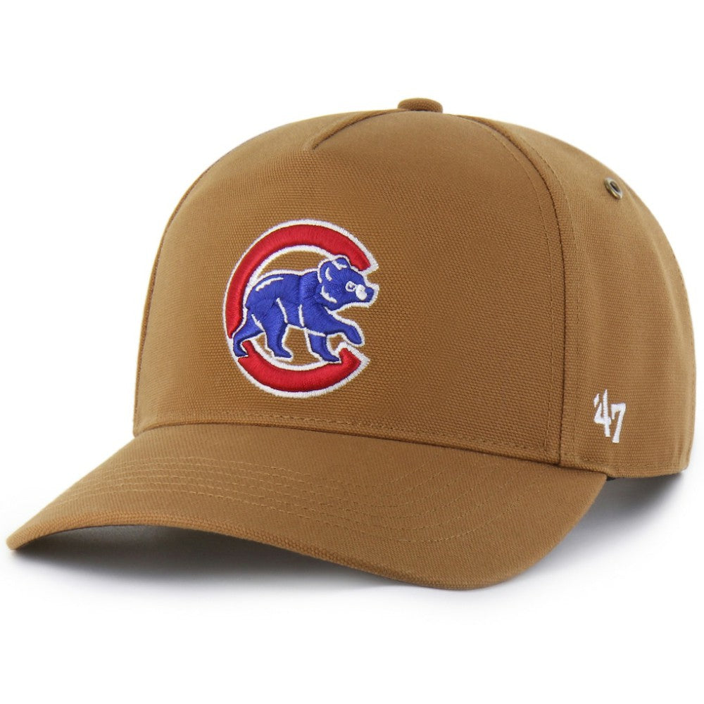 Chicago Cubs Carhartt x Hitch Adjustable Hat Brown | 47 brand
