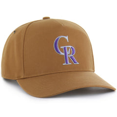 Colorado Rockies Carhartt x Hitch Adjustable Hat Brown | 47 brand