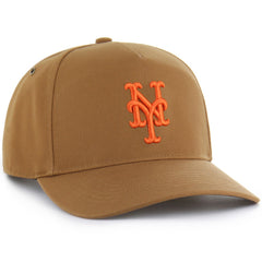 New York Mets Carhartt x Hitch Adjustable Hat Brown | 47 brand