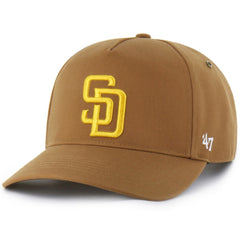San Diego Padres Carhartt x Hitch Adjustable Hat Brown | 47 brand