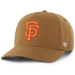 San Francisco Giants Carhartt x Hitch Adjustable Hat Brown | 47 brand
