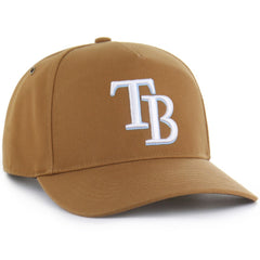 Tampa Bay Rays Carhartt x Hitch Adjustable Hat Brown | 47 brand