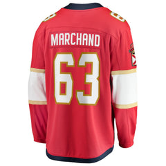 Brad Marchand Florida Panthers Fanatics Home Breakaway Jersey Red