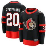 Fabian Zetterlund Ottawa Senators Fanatics Home Breakaway Jersey Black