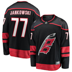 Mark Jankowski Carolina Hurricanes Fanatics Home Breakaway Jersey Black