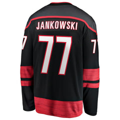 Mark Jankowski Carolina Hurricanes Fanatics Home Breakaway Jersey Black