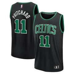Payton Pritchard Boston Celtics Fast Break Replica Player Jersey - Statement Edition - Black