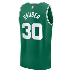 Sam Hauser Boston Celtics Fast Break Replica Player Jersey - Icon Edition - Kelly Green
