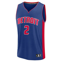 Cade Cunningham Detroit Pistons Fast Break Replica Player Jersey sale - Icon Editi- Blue