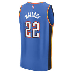 Cason Wallace Oklahoma City Thunder Fast Break Replica Player Jersey - Icon Edition - Blue
