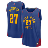 Jamal Murray Denver Nuggets Fast Break Replica Player Jersey sale - Statement Editi- Blue